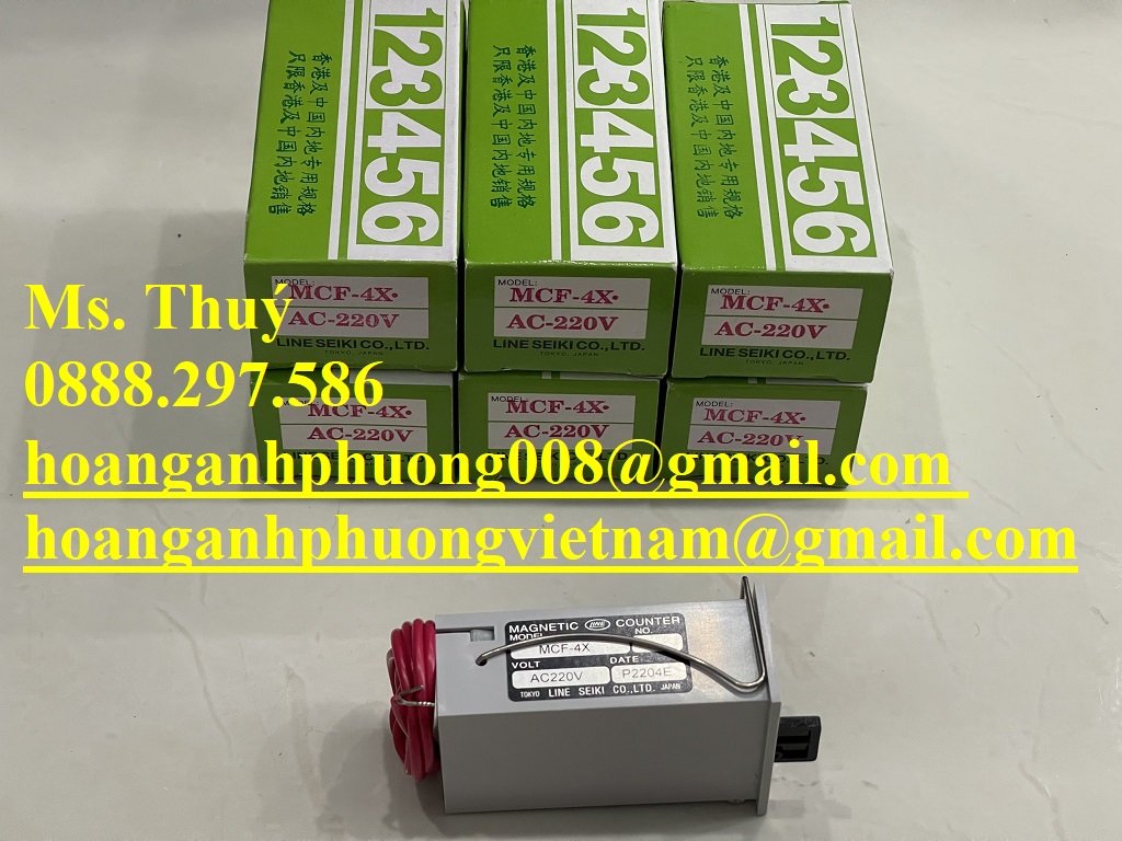 Bộ đếm 4 số Line-seiki MCF-4X - Hàng mới, giá tốt nhất